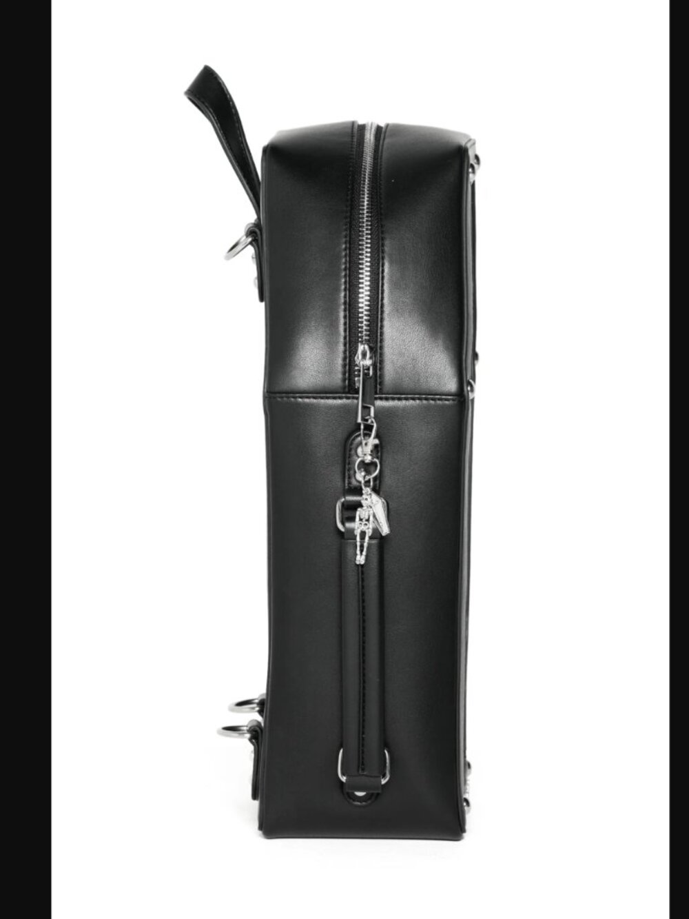 NWT Blackmilk Black Embossed Coffin Backpack - Picture 4 of 5